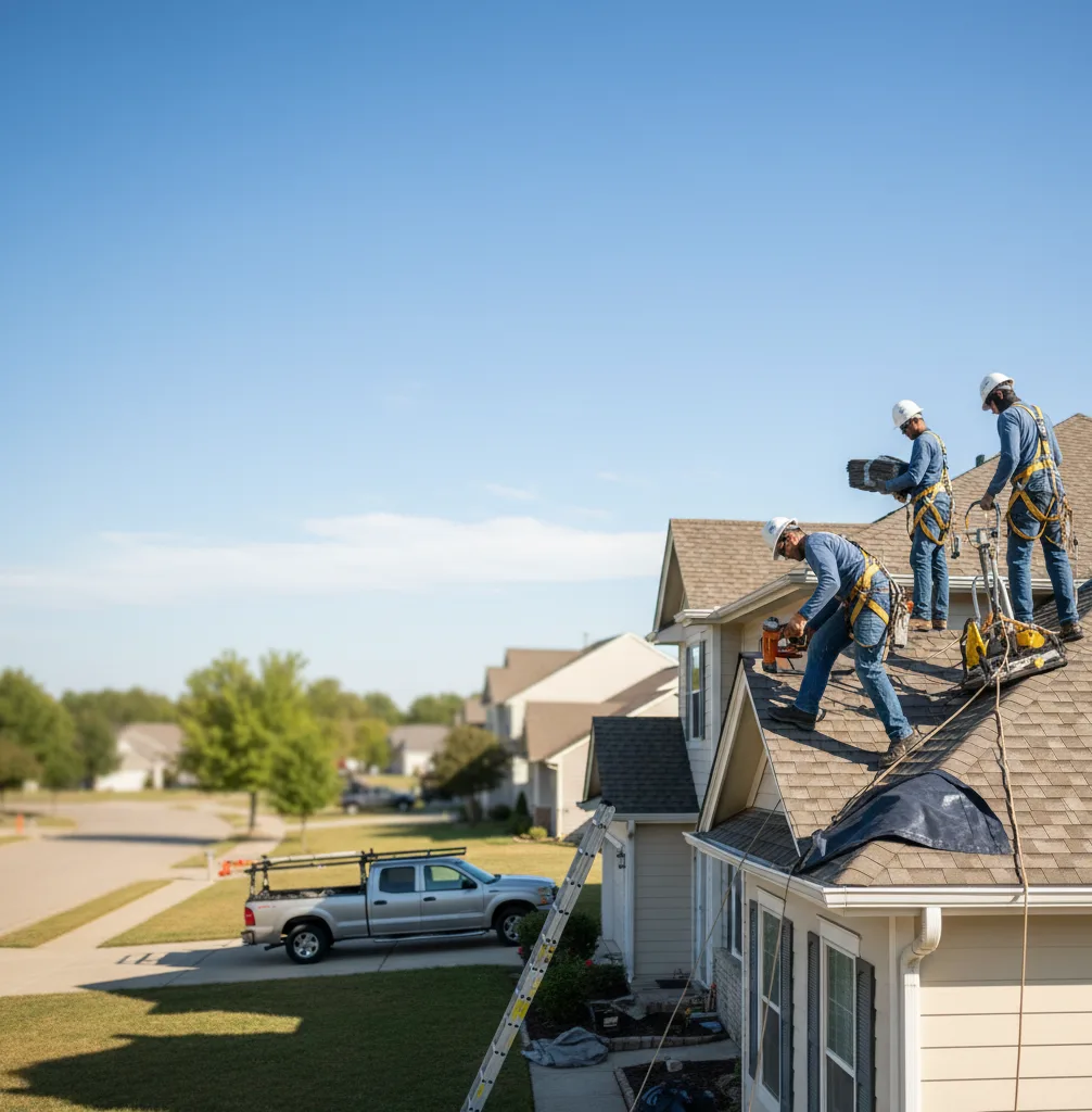 Roof Repair in St. Francis